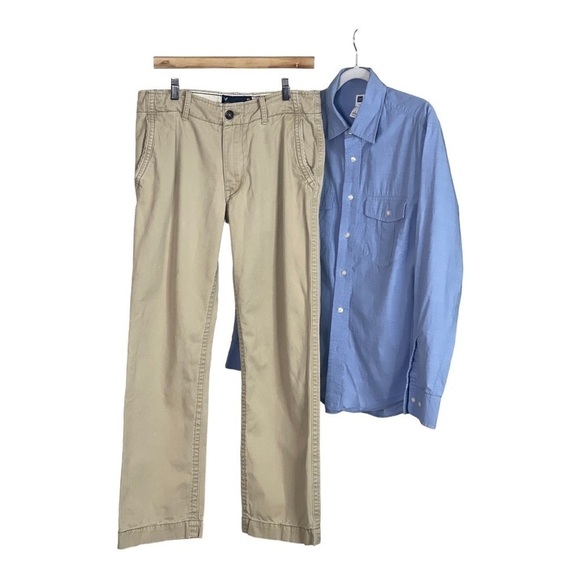 Gap Denim Men’s Button Down Shirt M - Picture 3 of 6